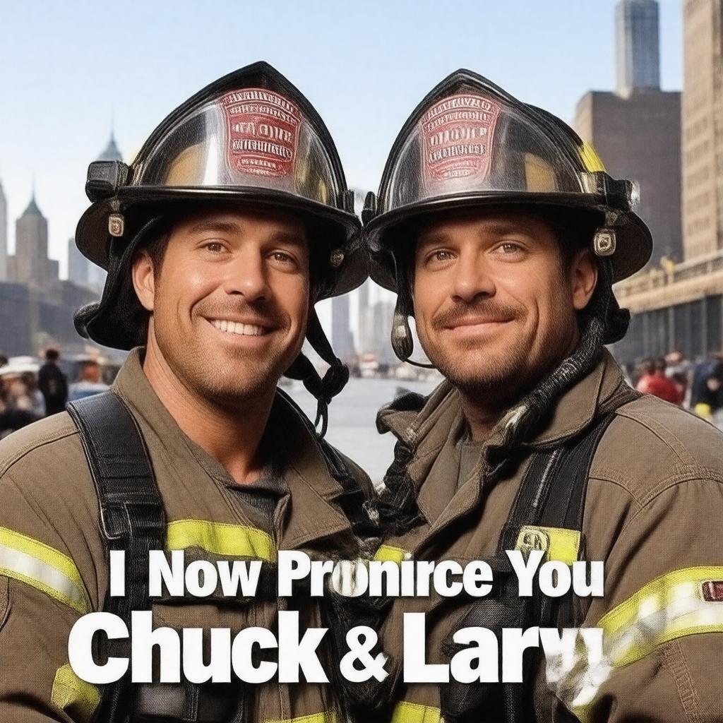 AI-created image of I Now Pronounce You Chuck & Larry