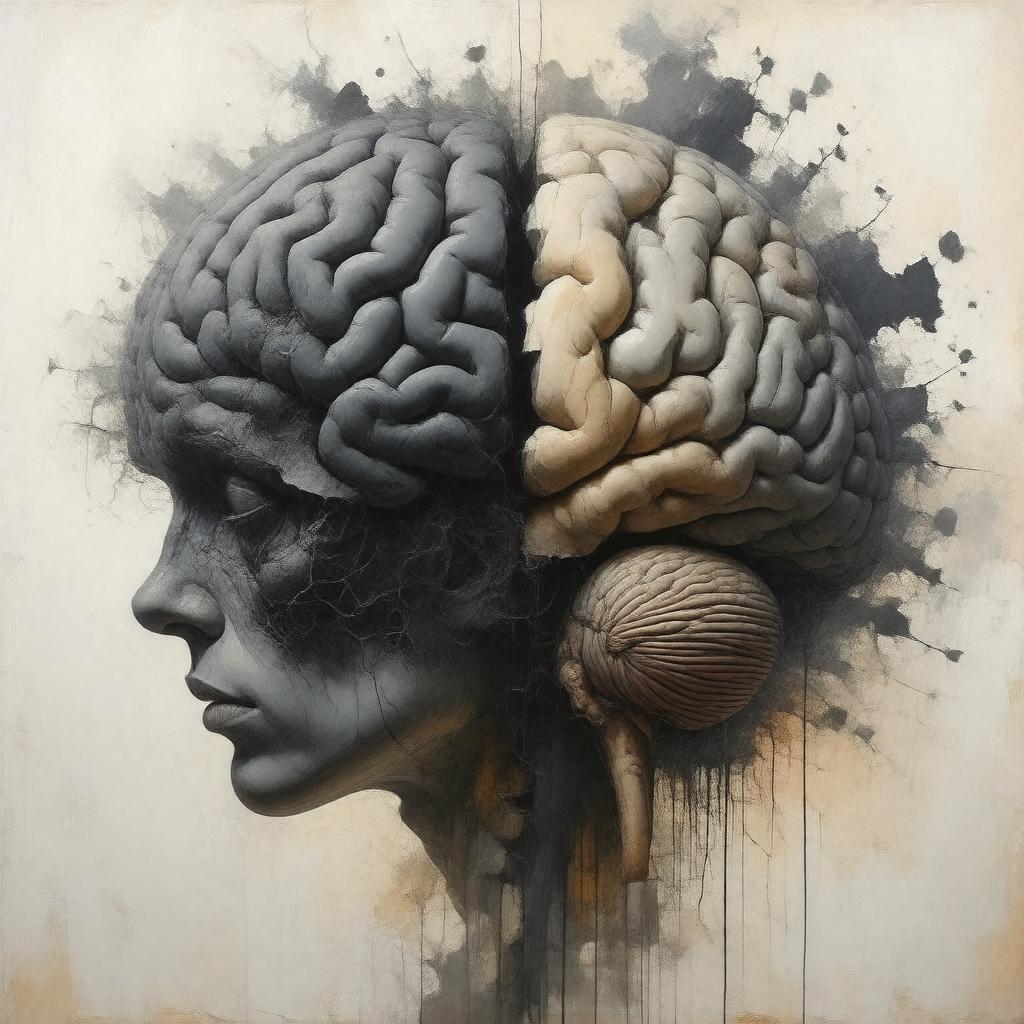 AI-created image of I felt a Cleaving in my Mind
