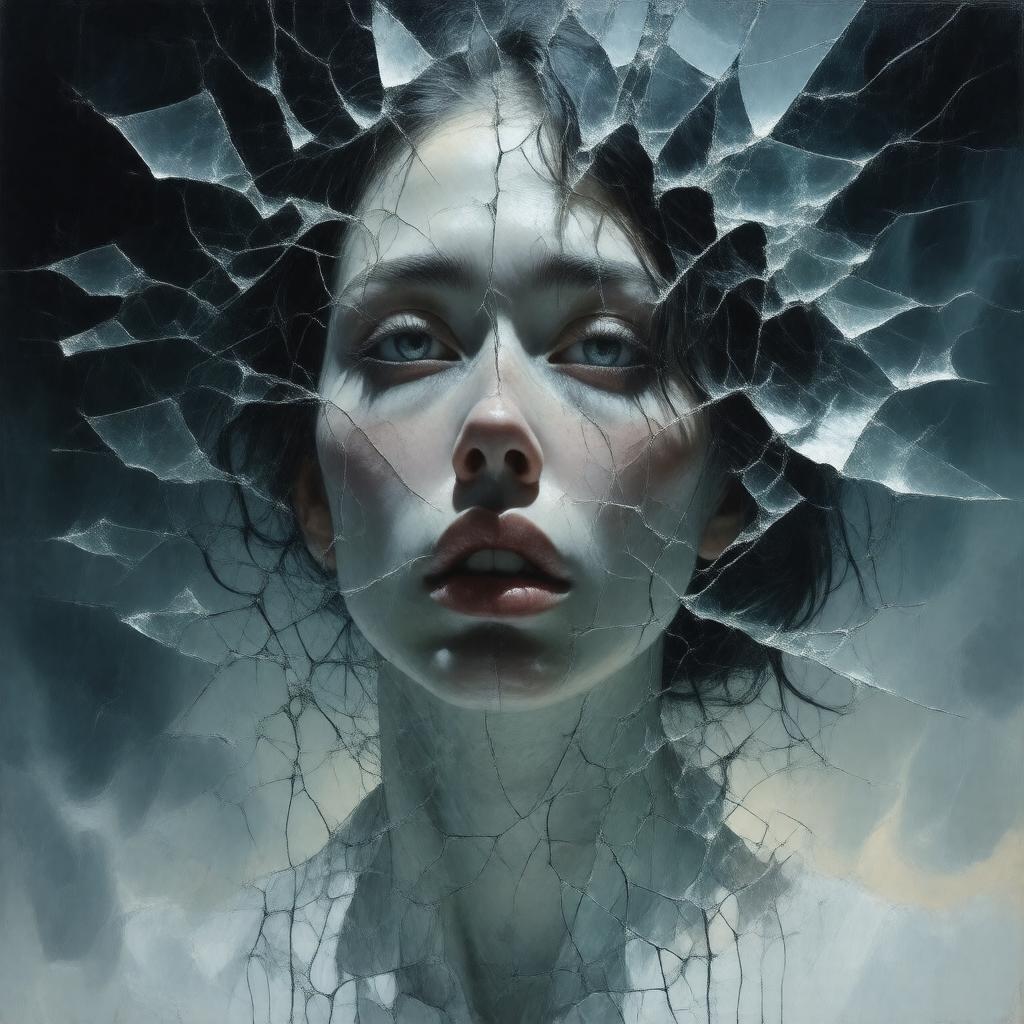 Click to view larger image AI-created image of I felt a Cleaving in my Mind –