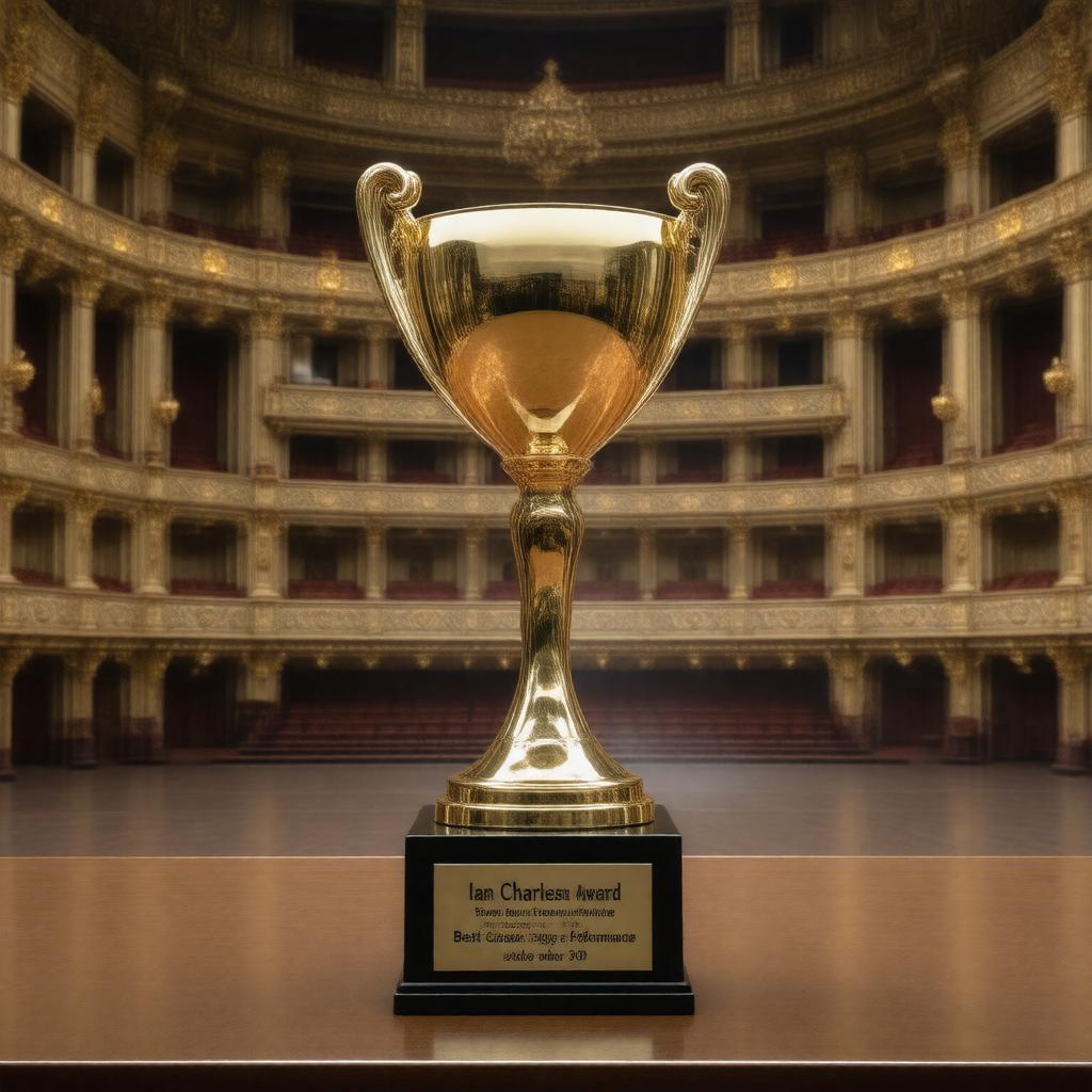 AI-created image of Ian Charleson Award