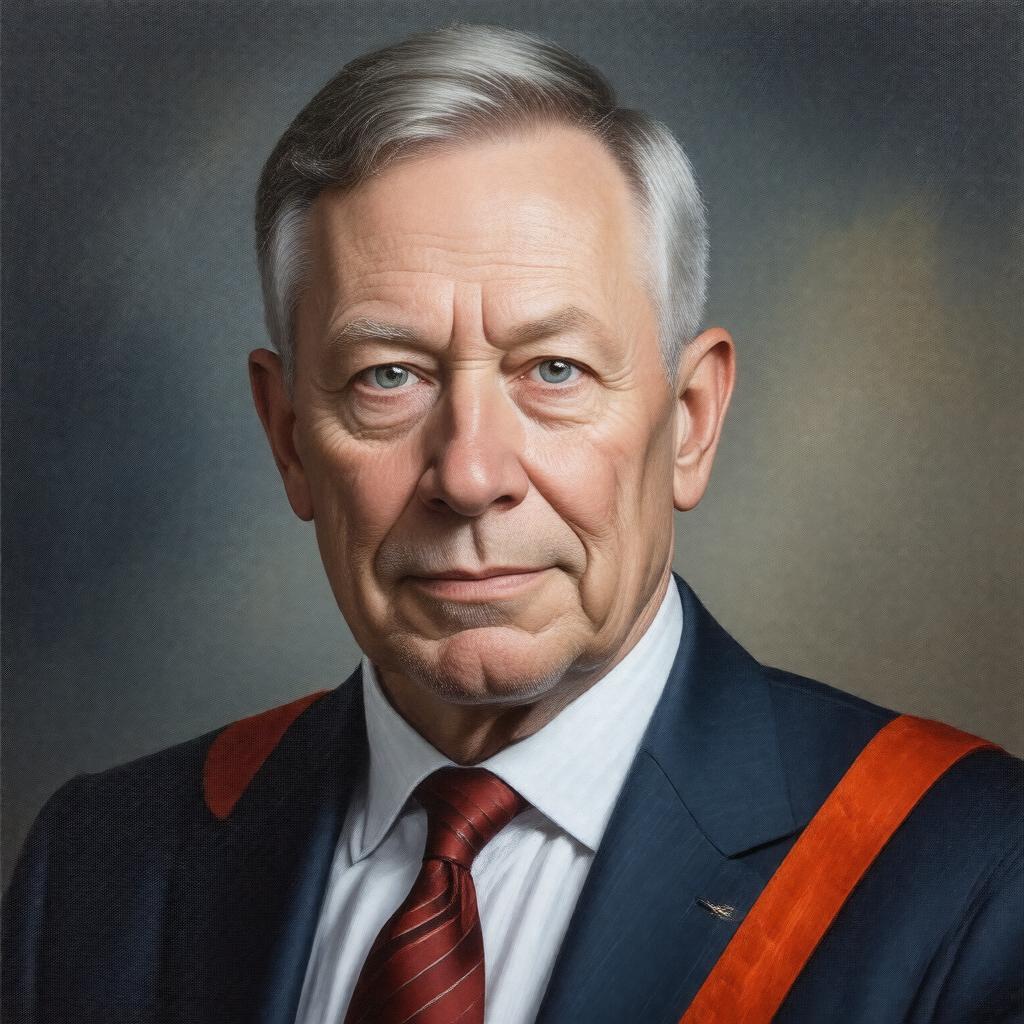 AI-created image of Ian Diamond