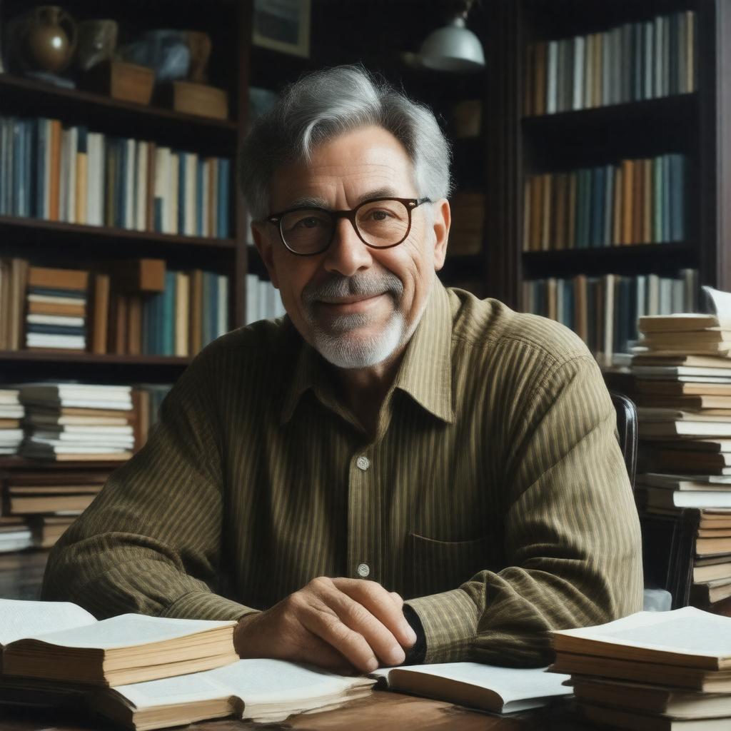 AI-created image of Ian Frazier