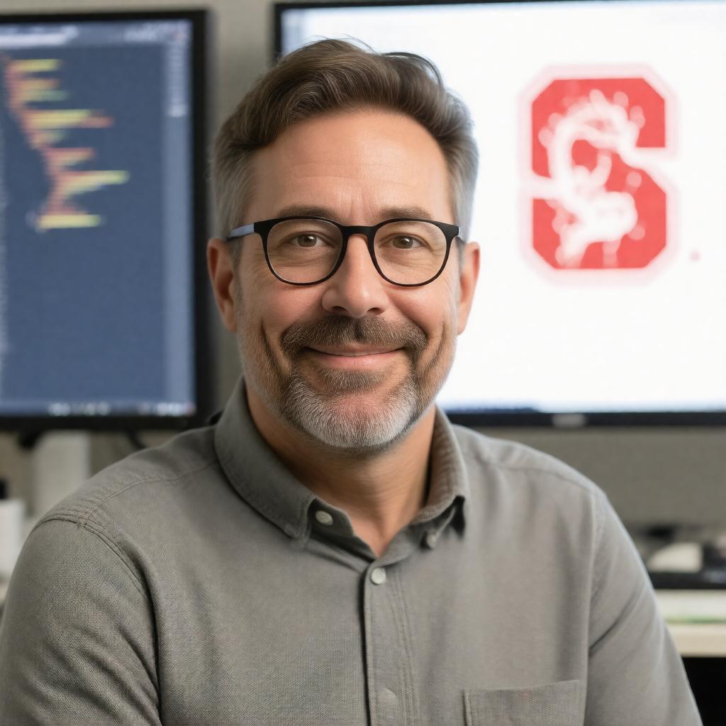 AI-created image of Ian Goodfellow