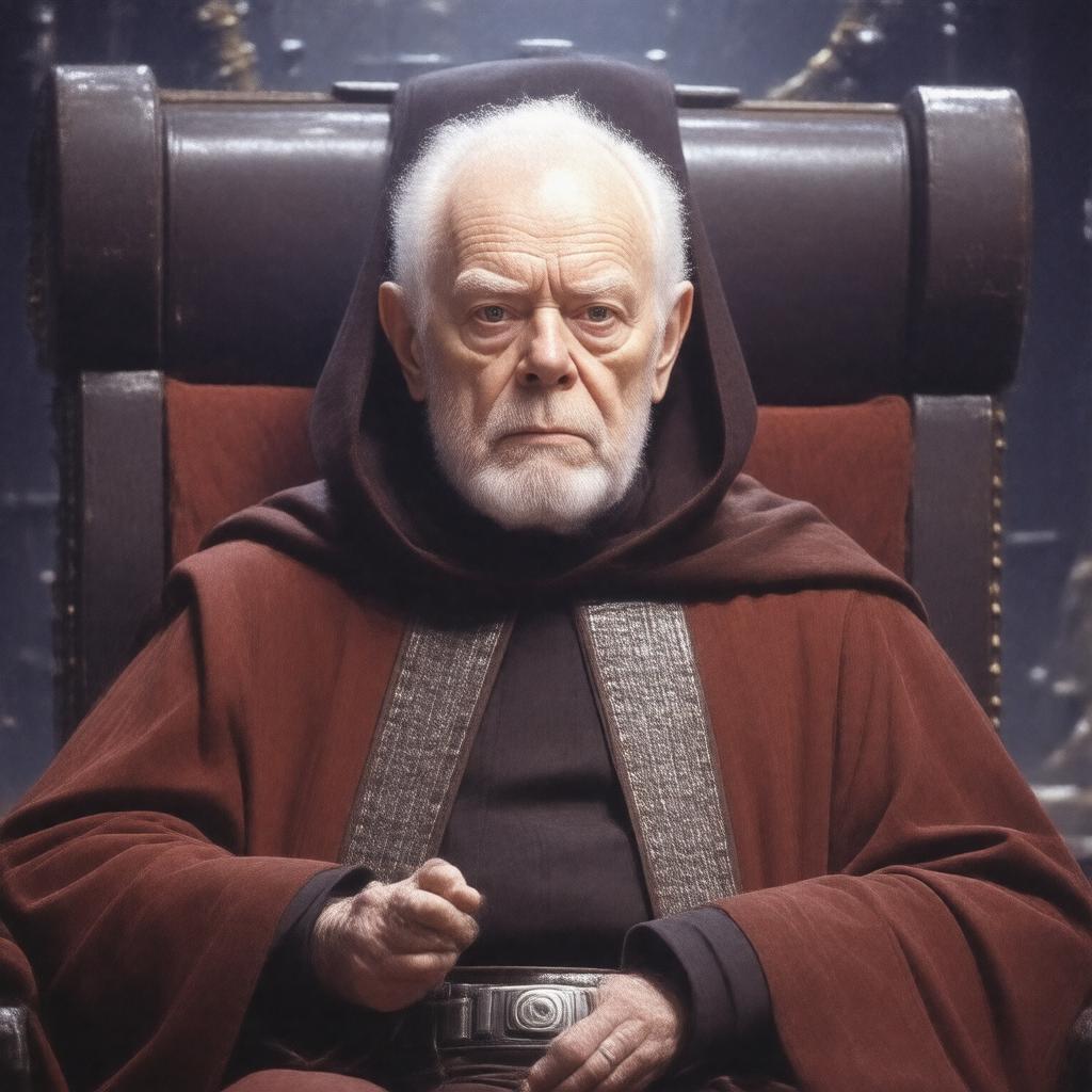 AI-created image of Ian McDiarmid