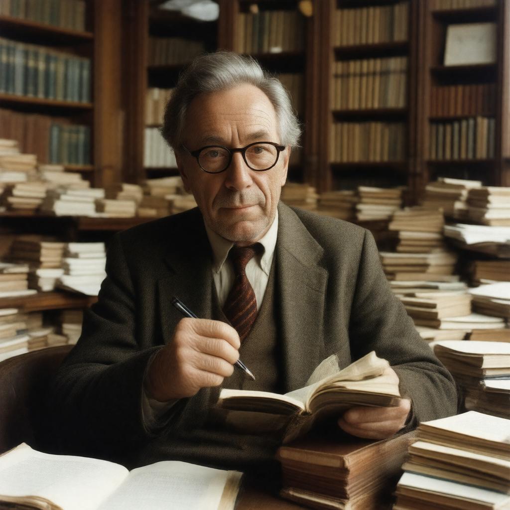 AI-created image of Ian McEwan