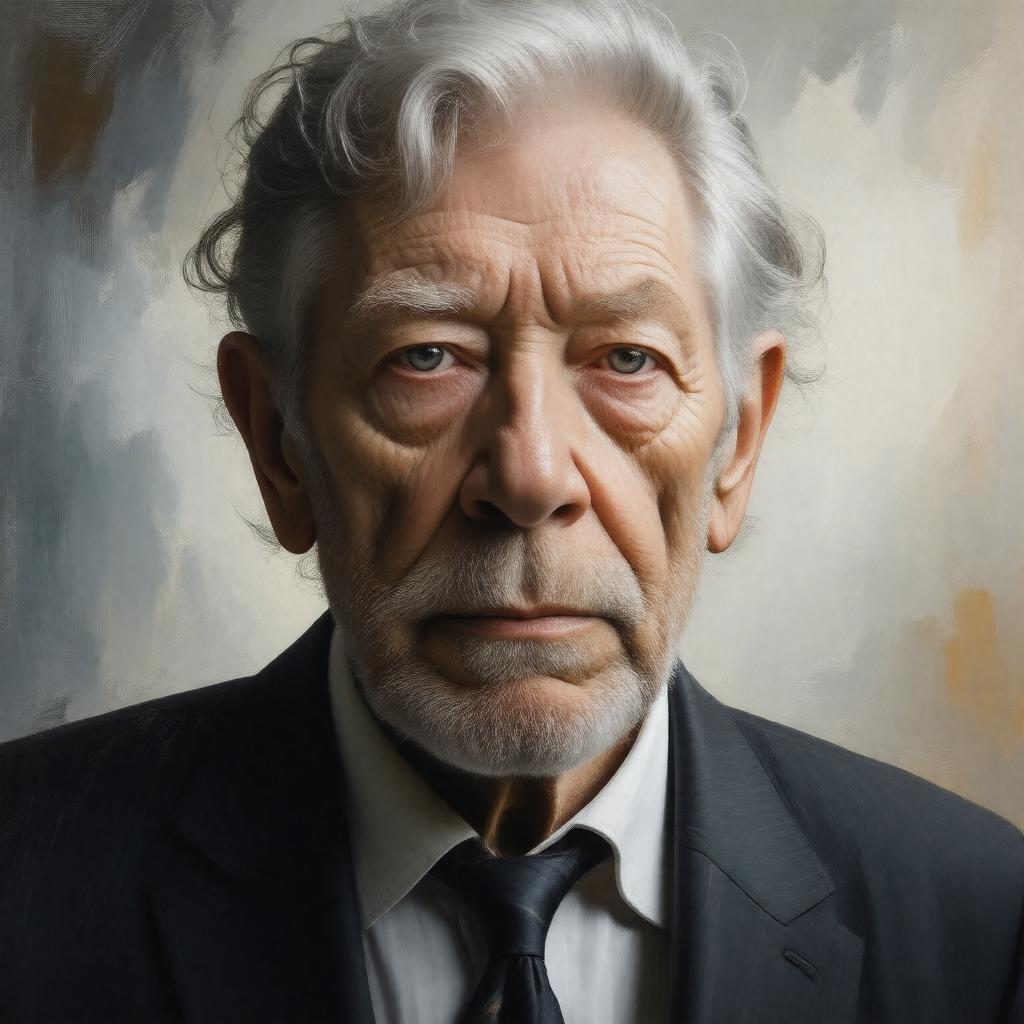 AI-created image of Ian McKellen