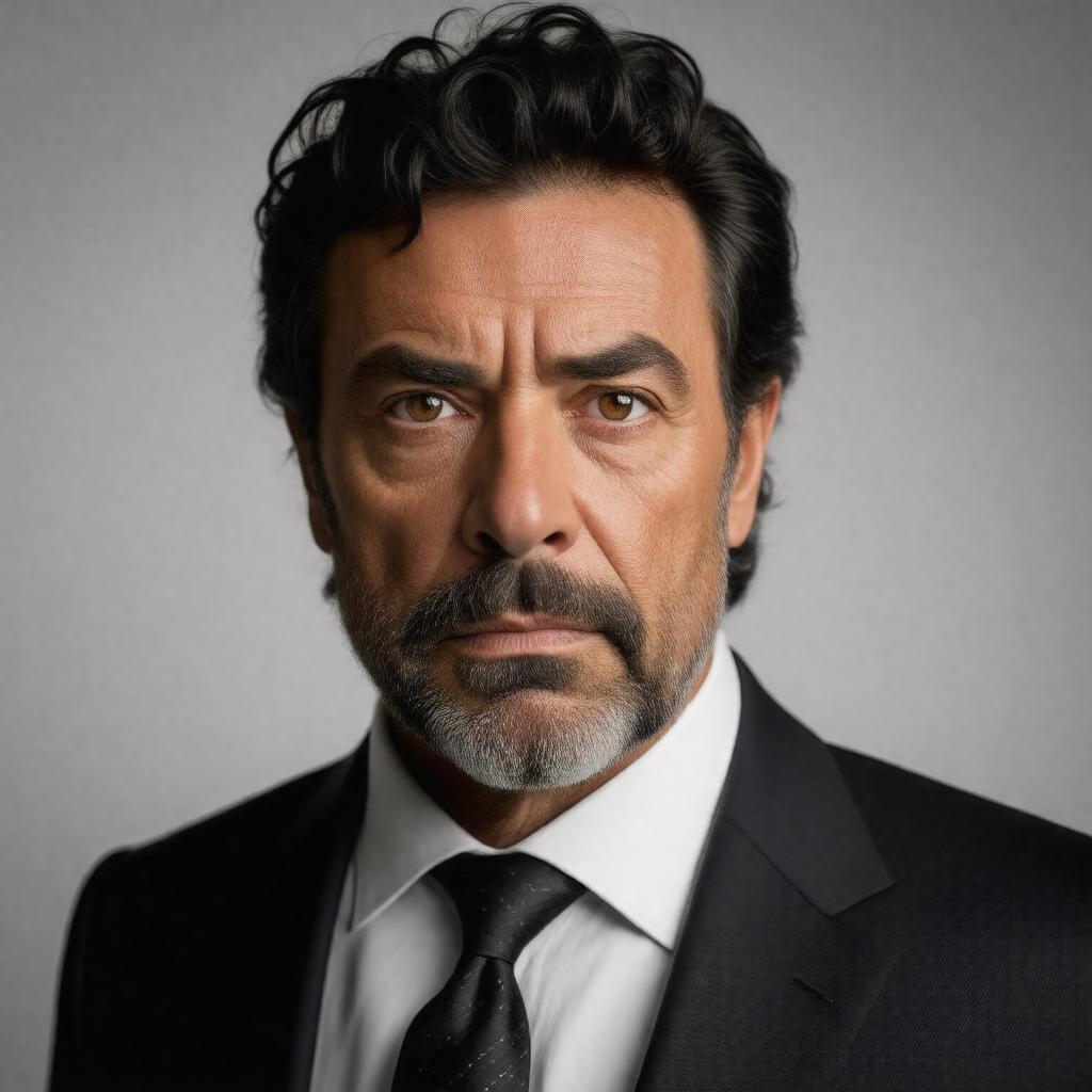 AI-created image of Ian McShane