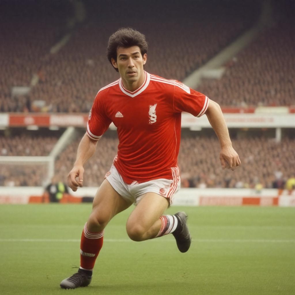 AI-created image of Ian Rush