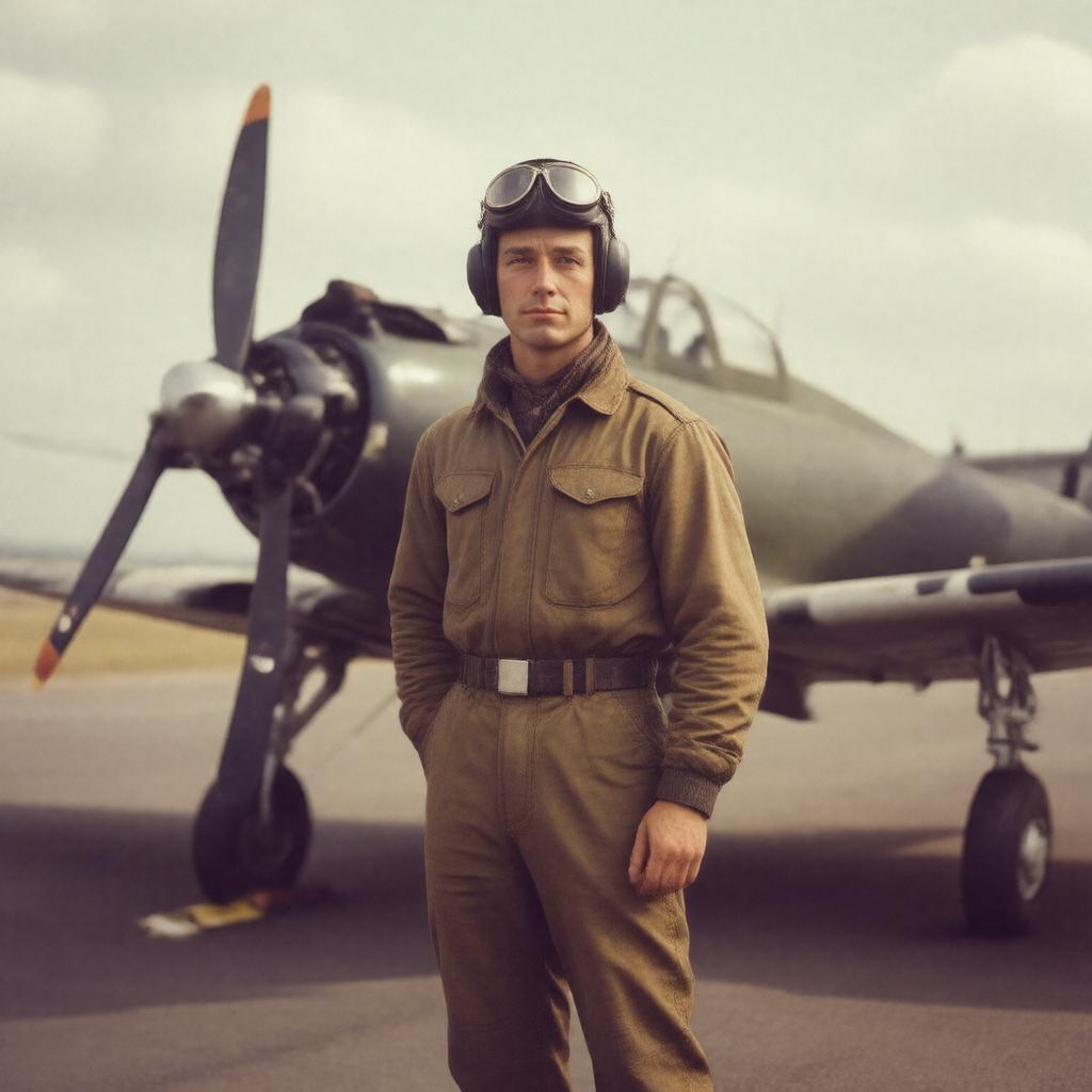 Click to view larger image AI-created image of Ian Whittle