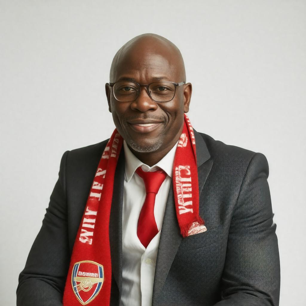 AI-created image of Ian Wright