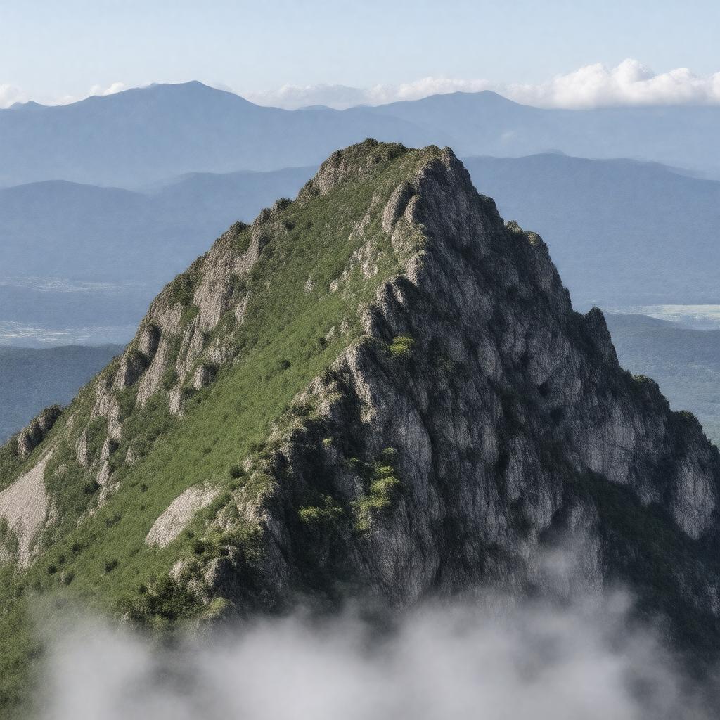 AI-created image of Ibituruna Peak