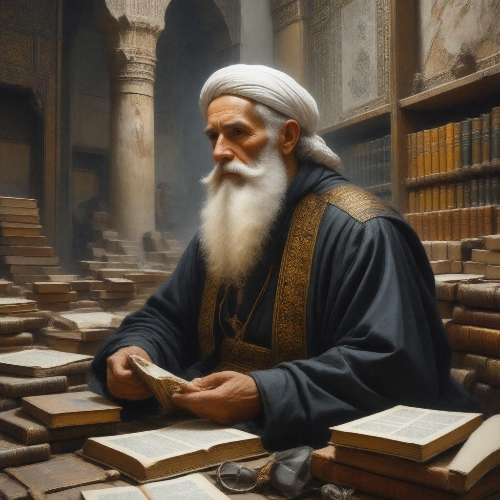 AI-created image of Ibn Arabi