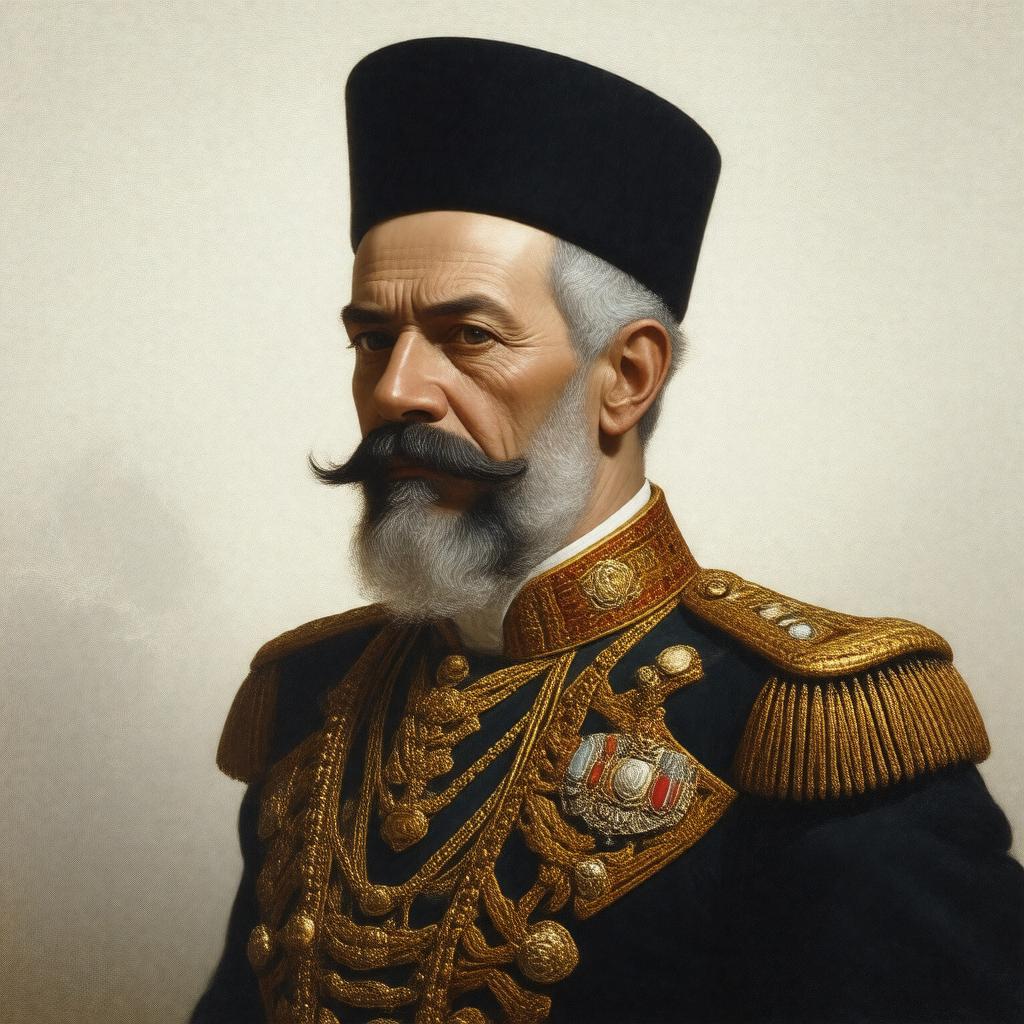 AI-created image of Ibrahim Pasha of Egypt
