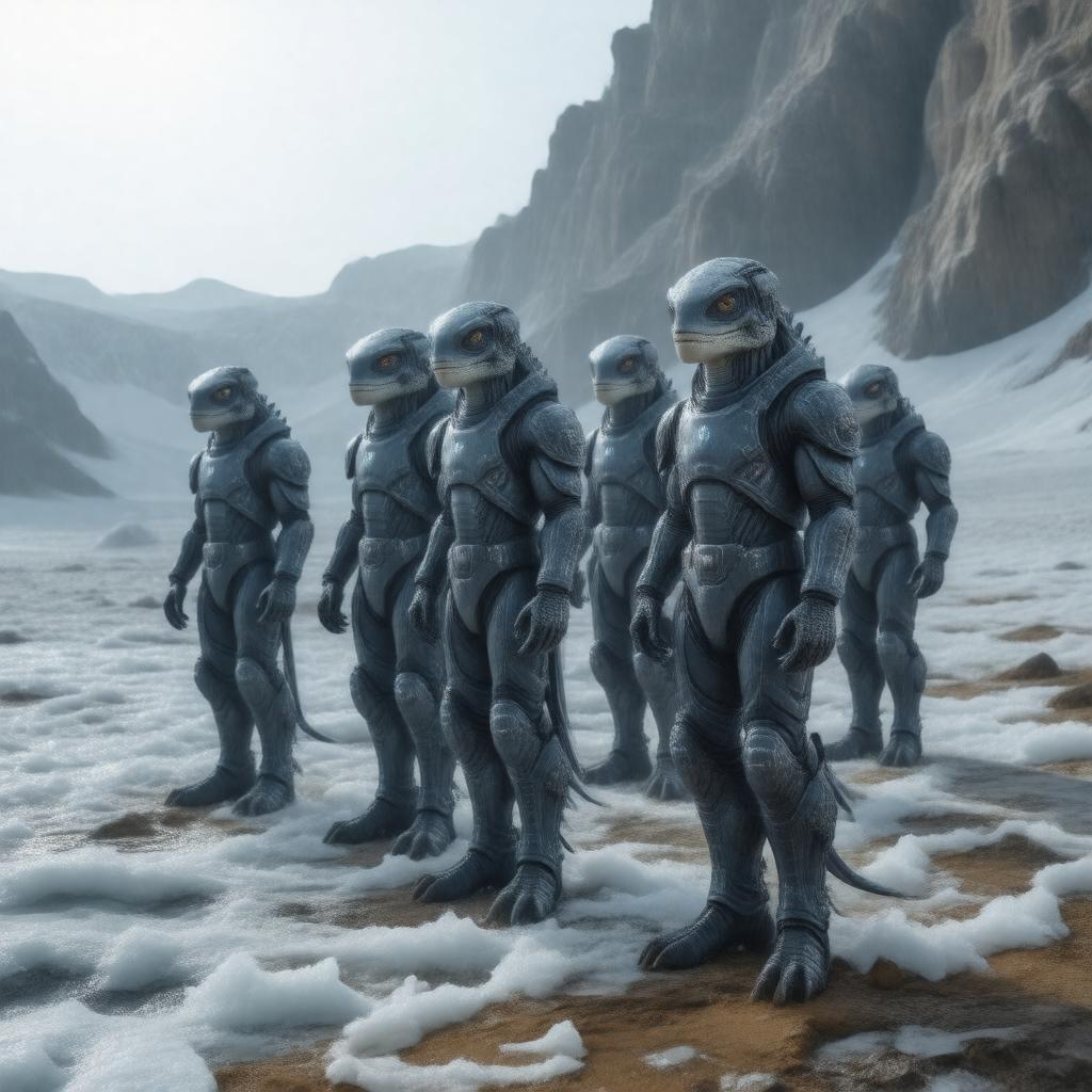 AI-created image of Ice Warriors