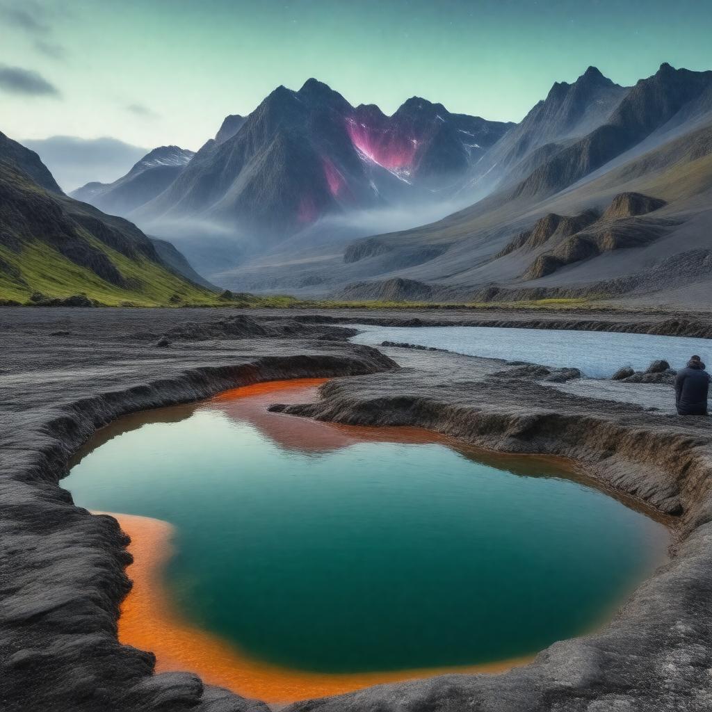 AI-created image of Iceland