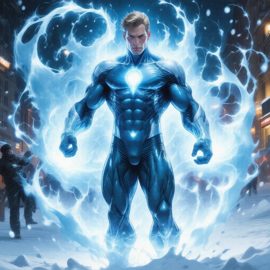 AI-created image of Iceman