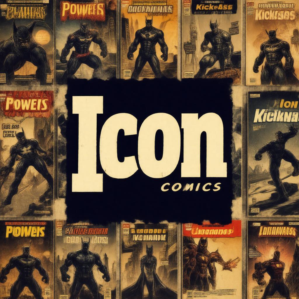 AI-created image of Icon Comics