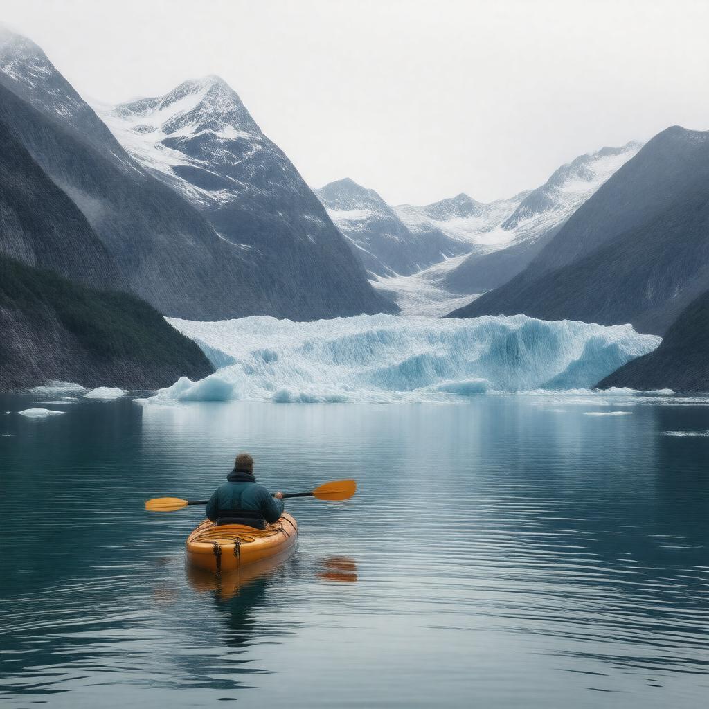 Click to view larger image AI-created image of Icy Bay