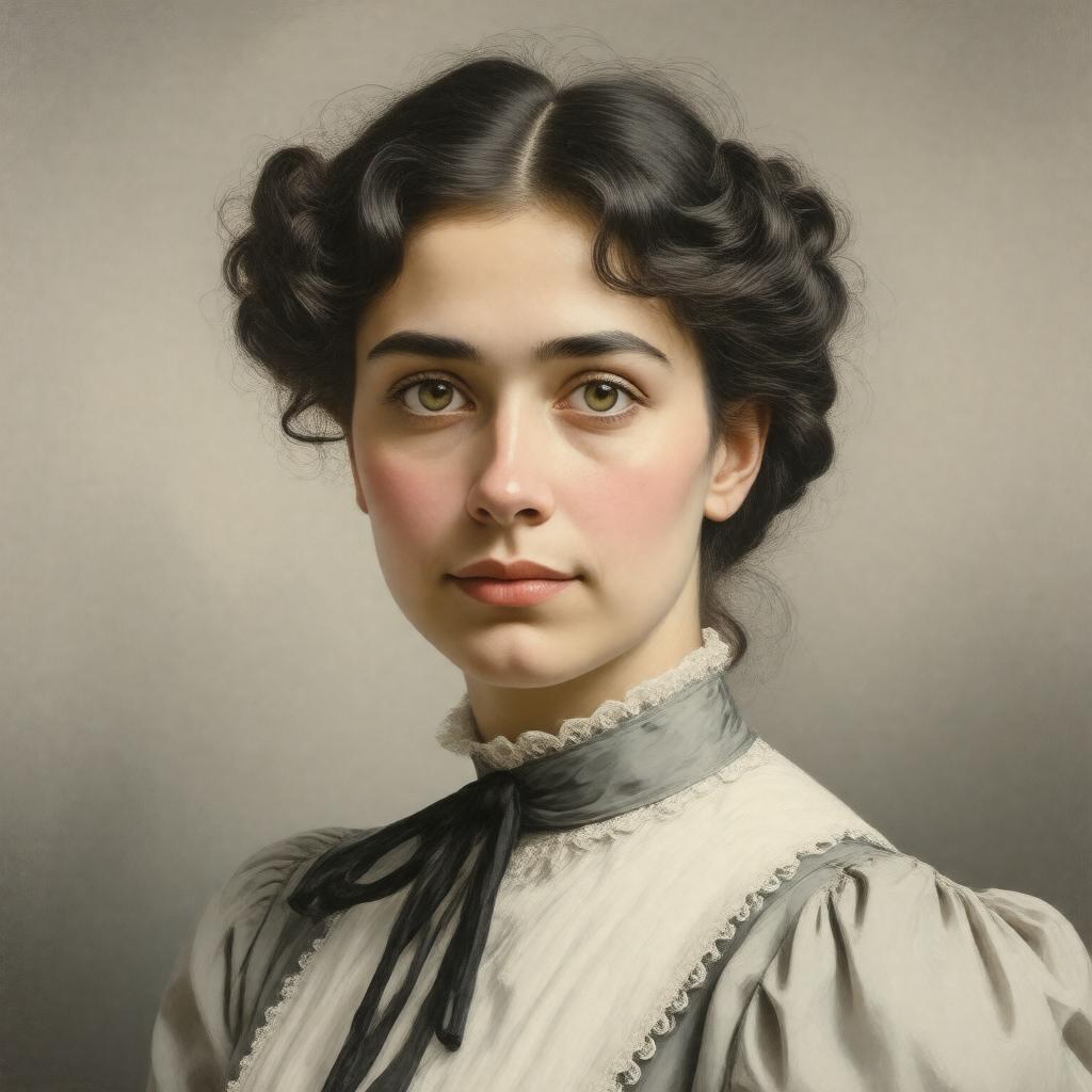 Click to view larger image AI-created image of Ida Hackett