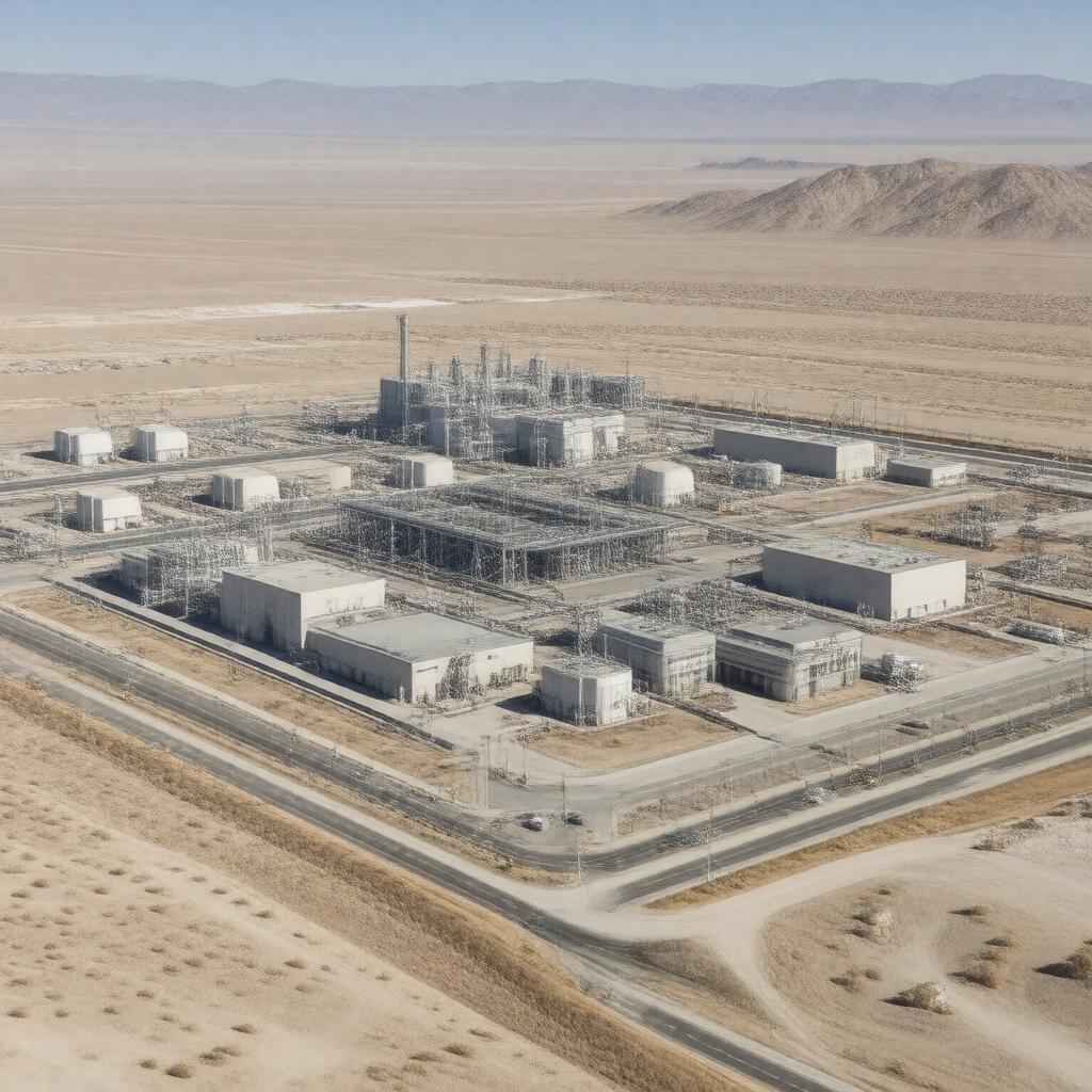 Click to view larger image AI-created image of Idaho National Laboratory