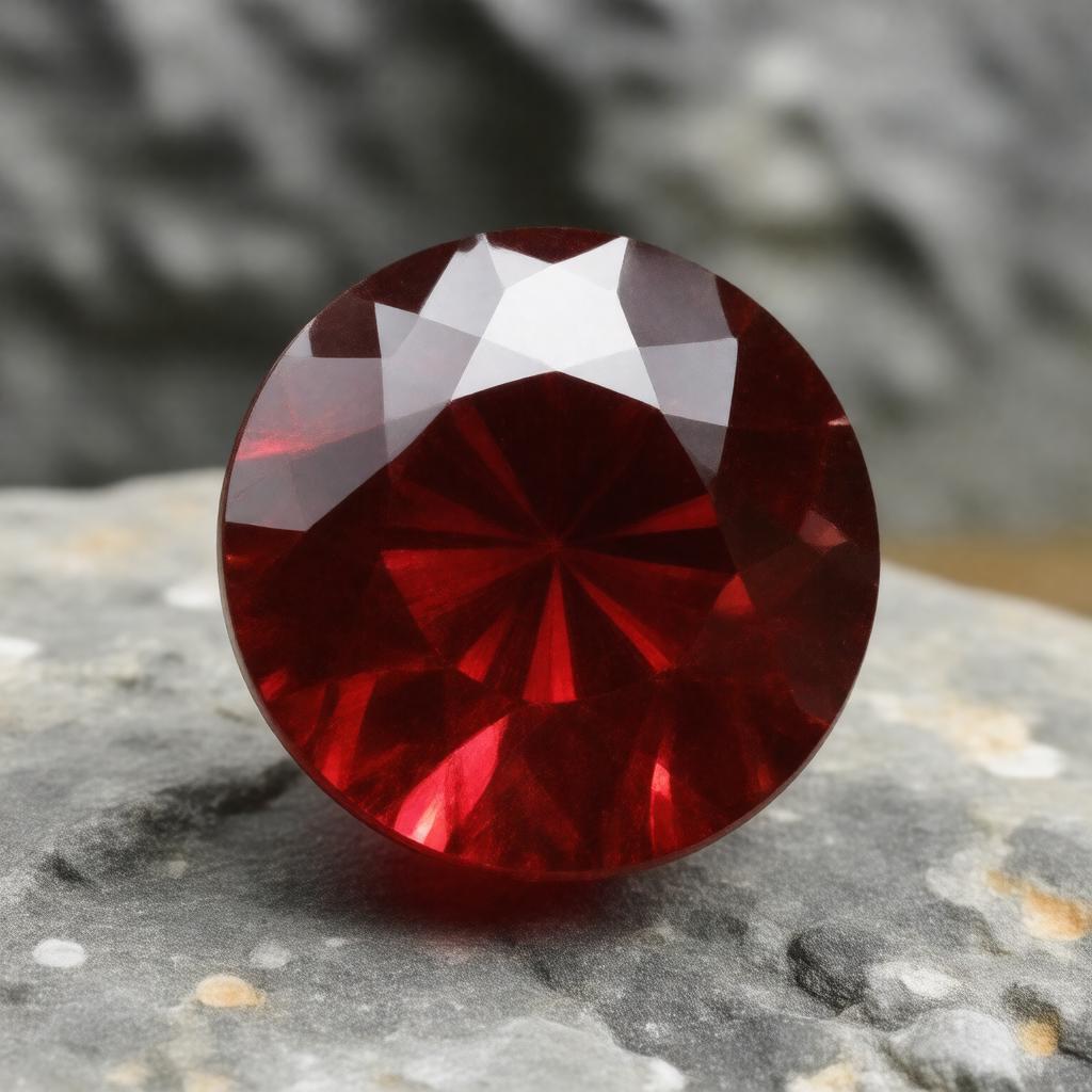 AI-created image of Idaho Star Garnet