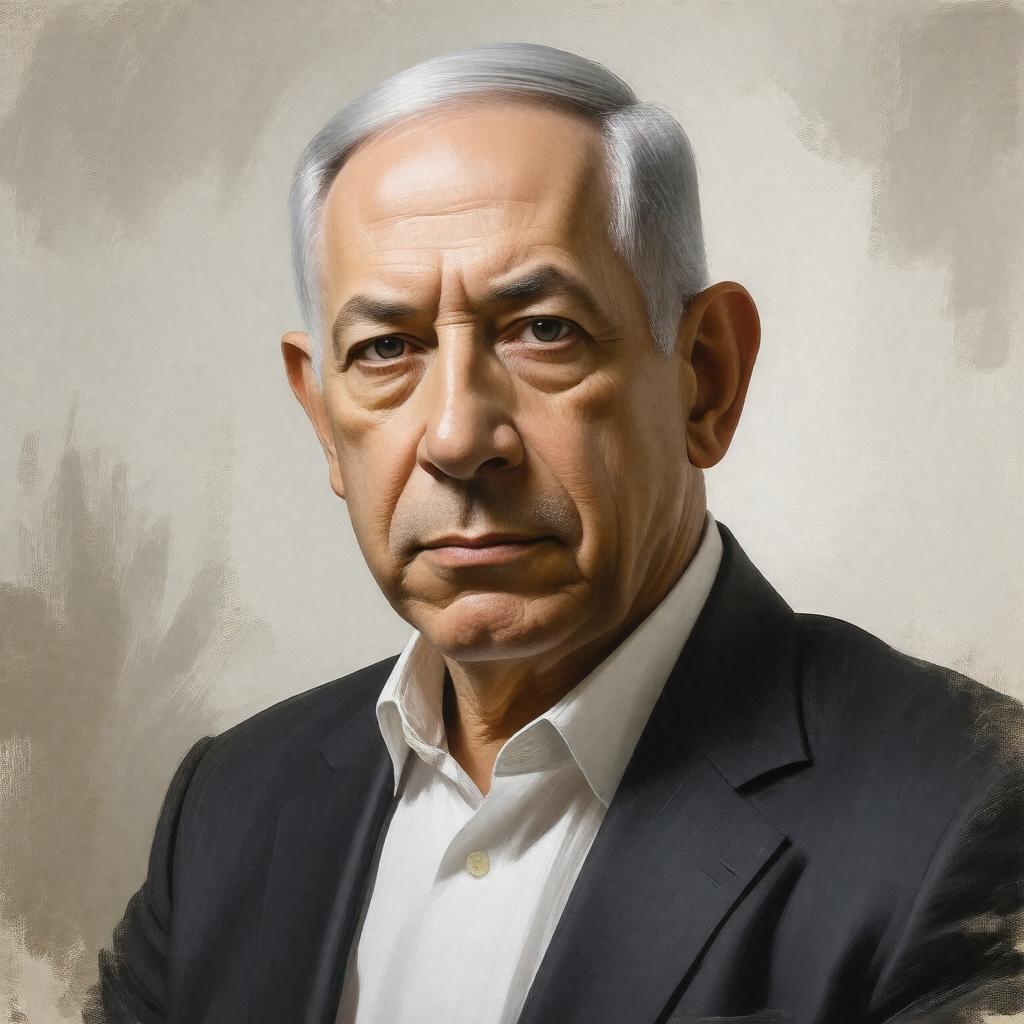 AI-created image of Iddo Netanyahu