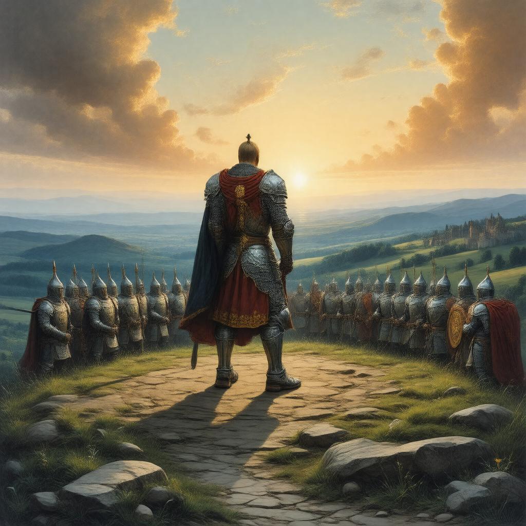 AI-created image of Idylls of the King