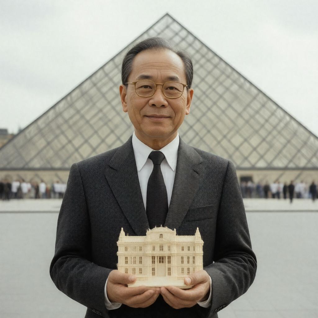 AI-created image of Ieoh Ming Pei
