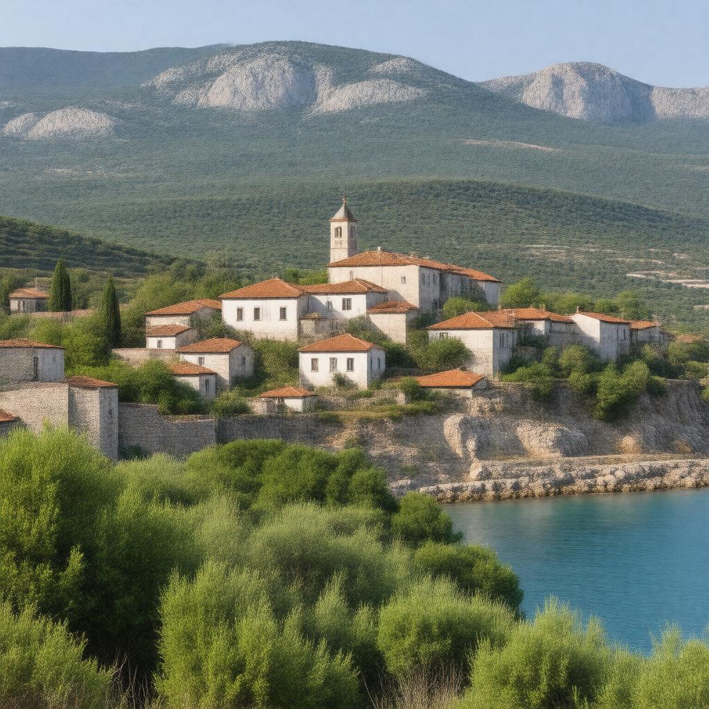 AI-created image of Iera Poli Messolongiou