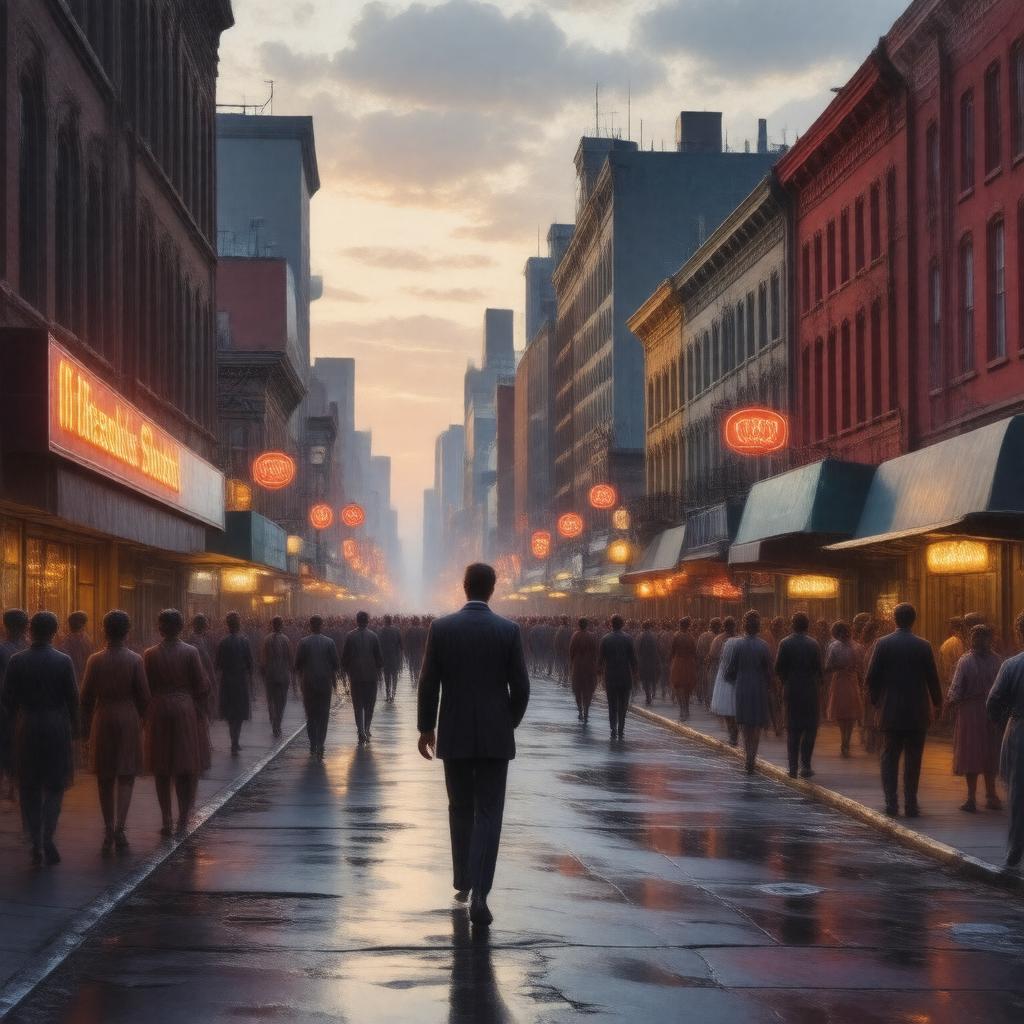 Click to view larger image AI-created image of If Beale Street Could Talk