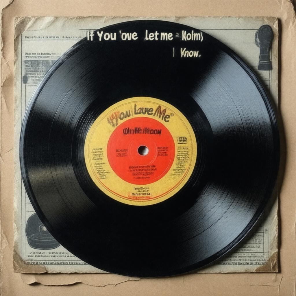 AI-created image of If You Love Me (Let Me Know)
