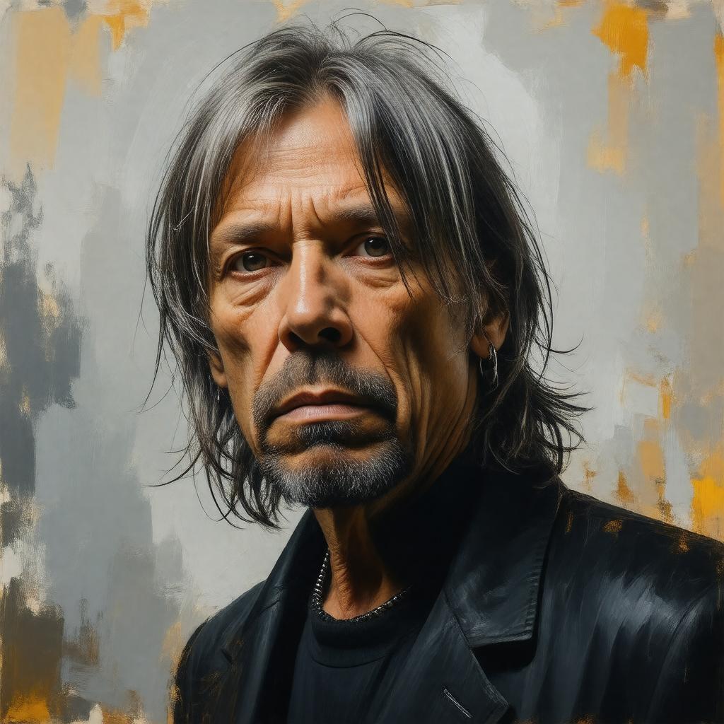 AI-created image of Iggy Pop