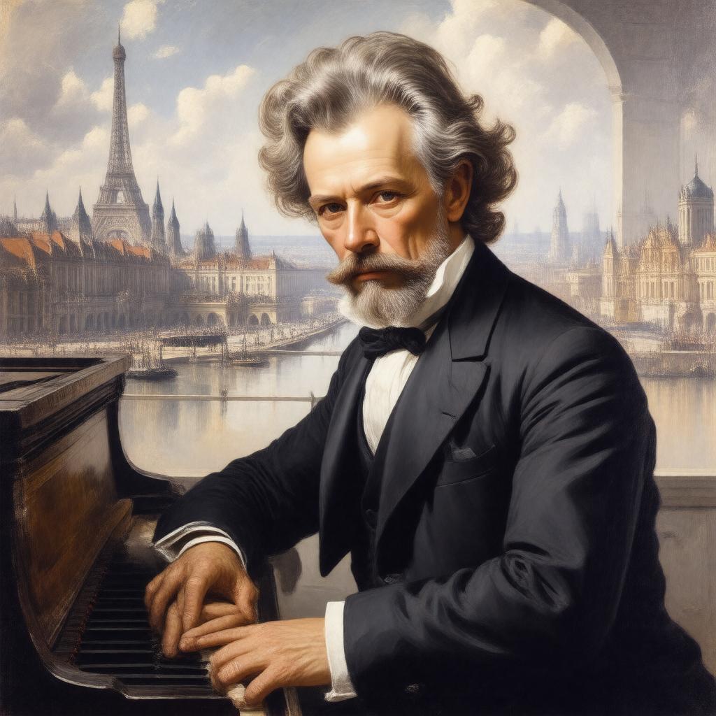 AI-created image of Ignacy Jan Paderewski
