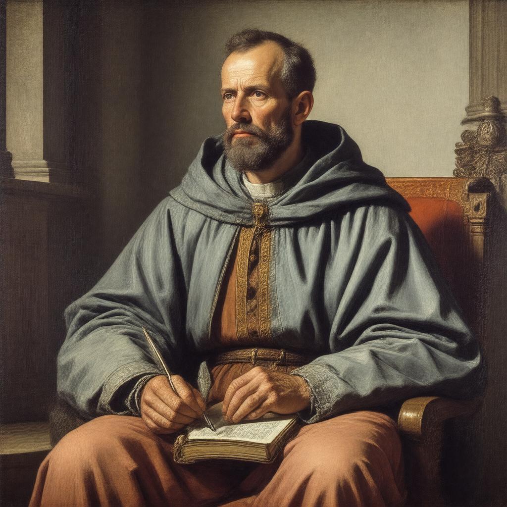 AI-created image of Ignatius of Loyola