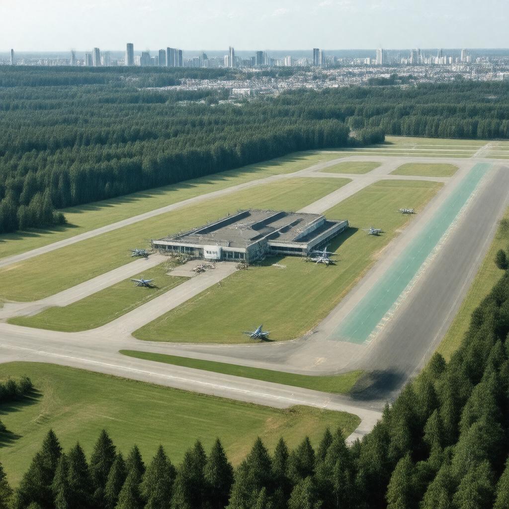 Click to view larger image AI-created image of Igor I. Sikorsky Memorial Airport