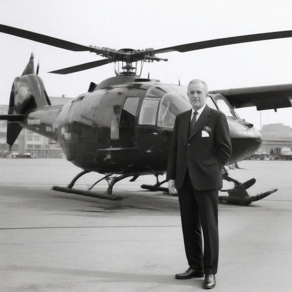 AI-created image of Igor Sikorsky