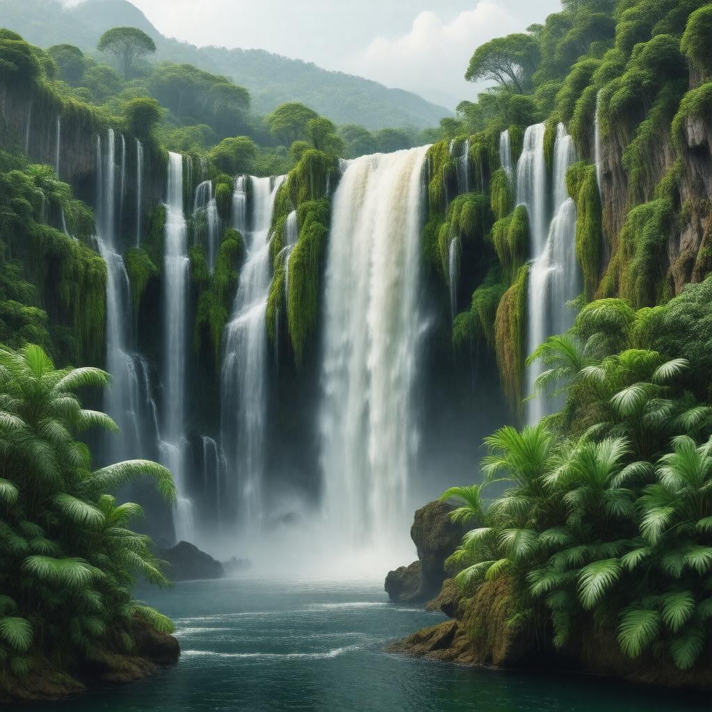 AI-created image of Iguazú National Park