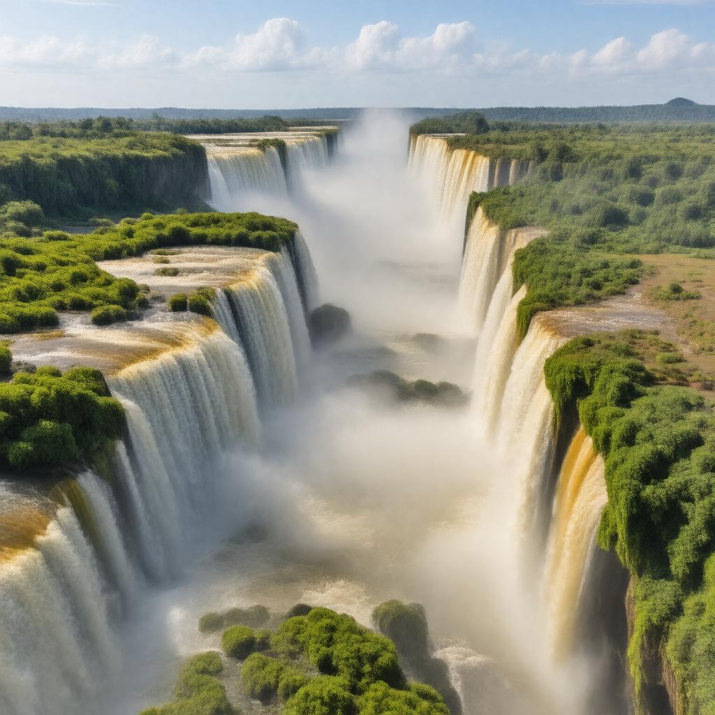 AI-created image of Iguazu Falls