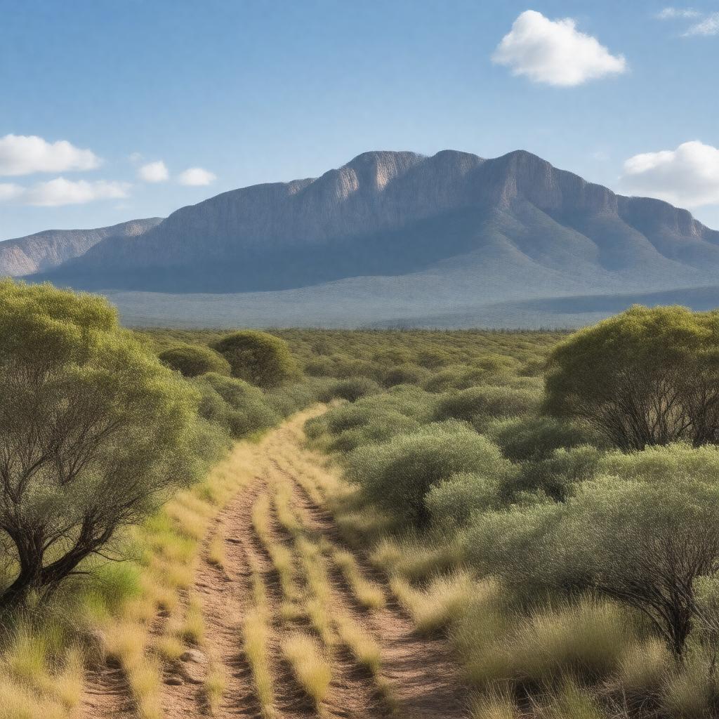 AI-created image of Ikara-Flinders Ranges National Park