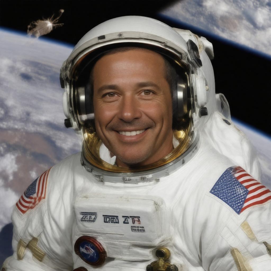 AI-created image of Ilan Ramon