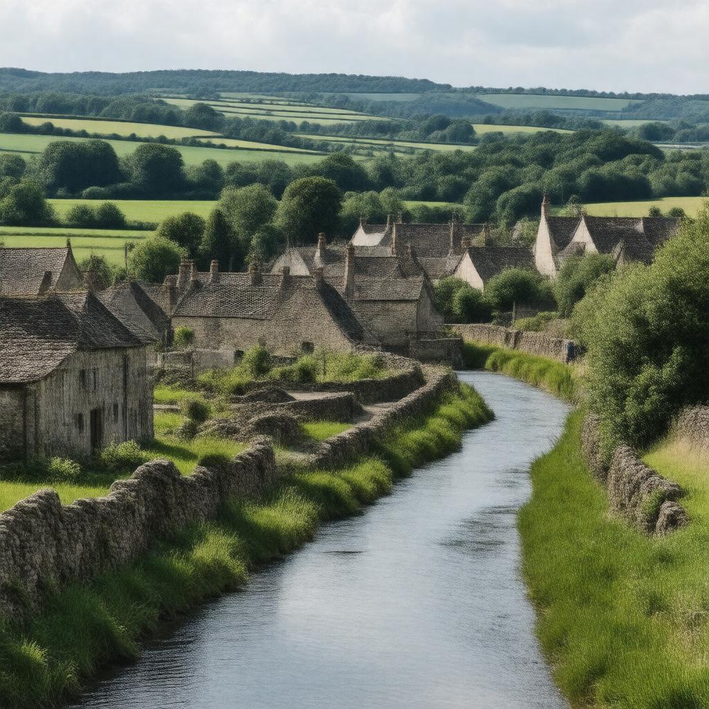 AI-created image of Ilchester