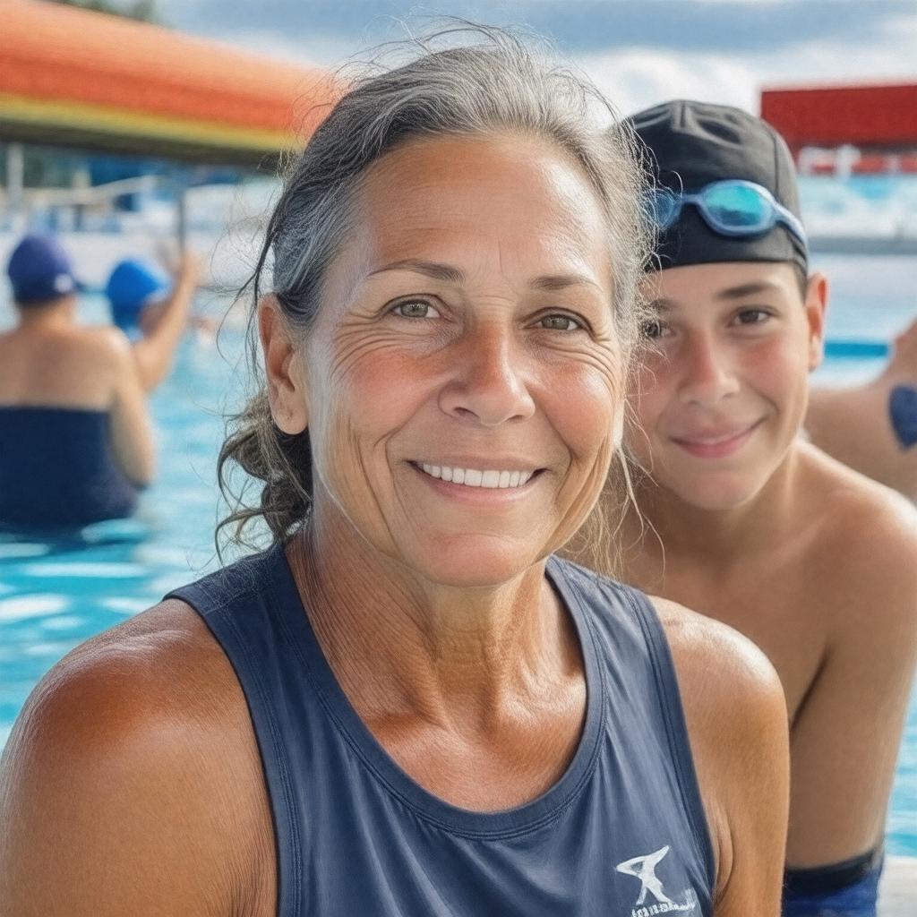 AI-created image of Ileana Lochte