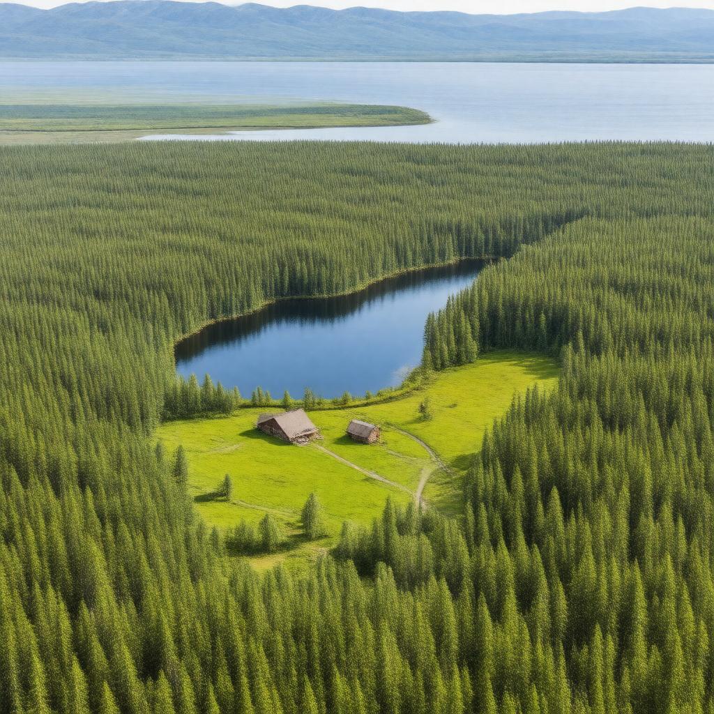 AI-created image of Iliamna