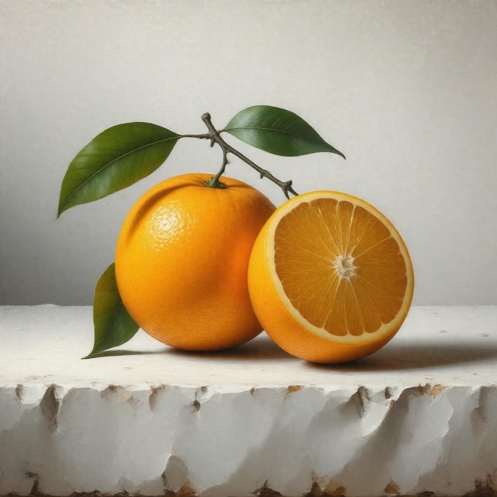 AI-created image of Illinois Orange