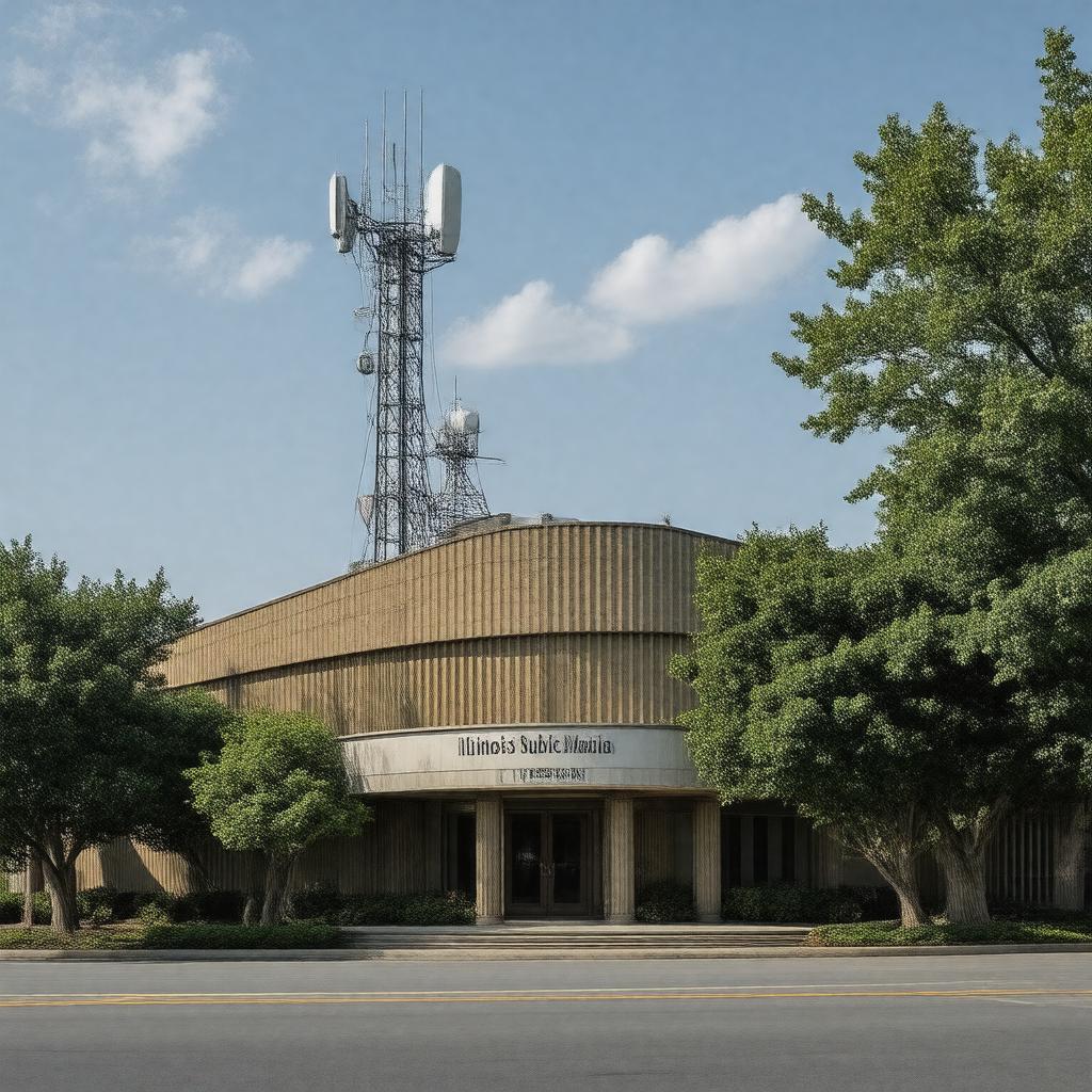 AI-created image of Illinois Public Media