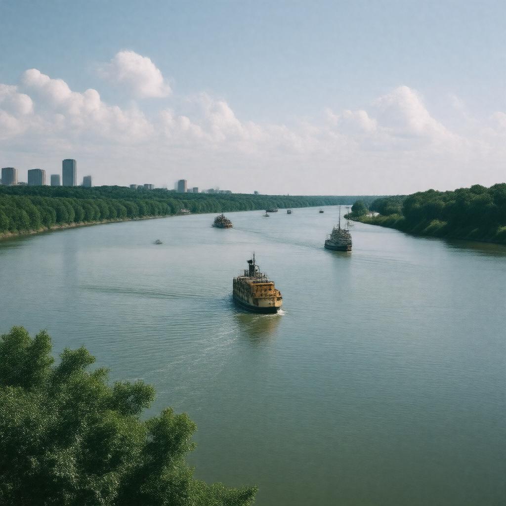 AI-created image of Illinois River