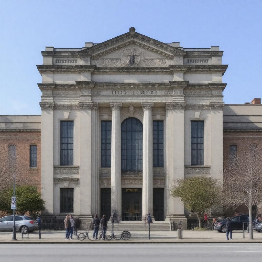 AI-created image of Illinois State Museum