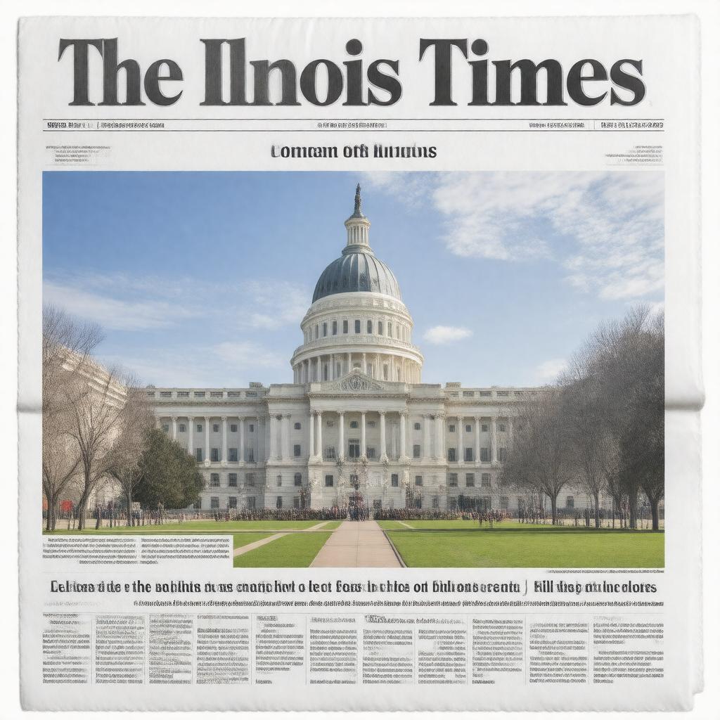 AI-created image of Illinois Times