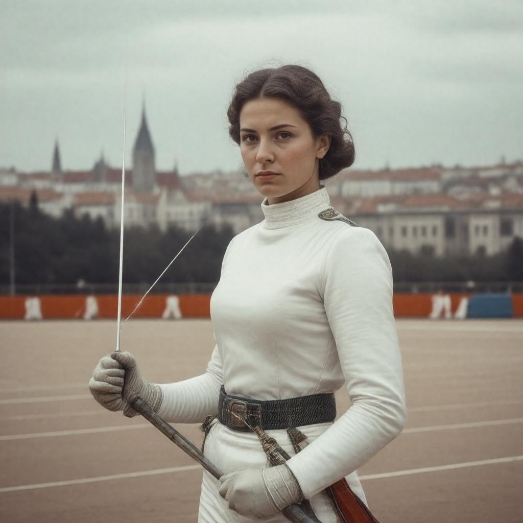 AI-created image of Ilona Elek