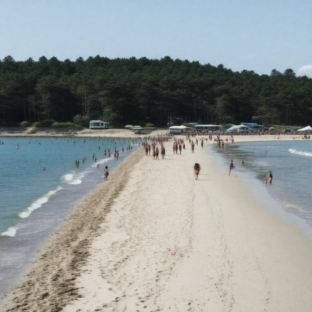 AI-created image of Ilsan Beach
